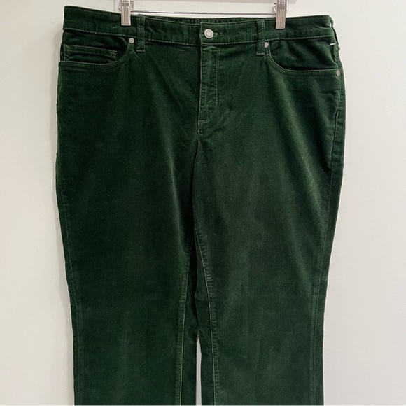 Lands’ End Mid-Rise Bootcut Corduroy Pants Plus Size 16W - Picture 4 of 13